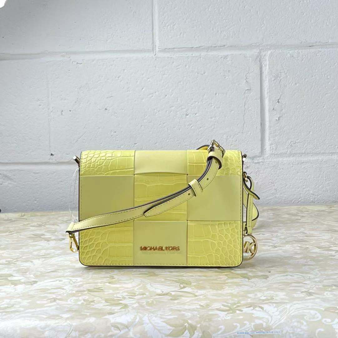 MICHAEL KORS MERCER 35T1GM9C1E SMALL CLUTCH XBODY BUTTERCUP MICHAEL KORS MERCER 35T1GM9C1E SMALL CLUTCH XBODY BUTTERCUP